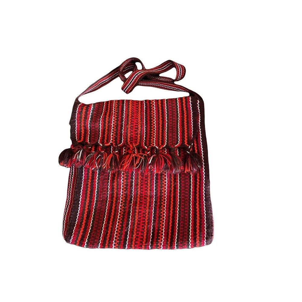 Handmade Purse Crossbody Boho Hippie